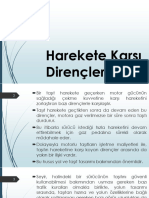 Harekete Karşı Dirençler