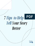 Tips For Better Storytelling