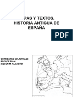 Historia Antigua de España. MAPAS Y TEXTOS