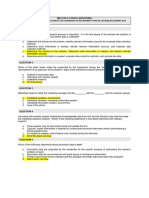 Exam Teaser - Market Research