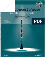 Mauz, R - Easy - Concert - Pieces - For - Clar - BB - & - Piano - Vol - 2Score+Parts (Schott)