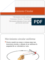 Movimiento Circular