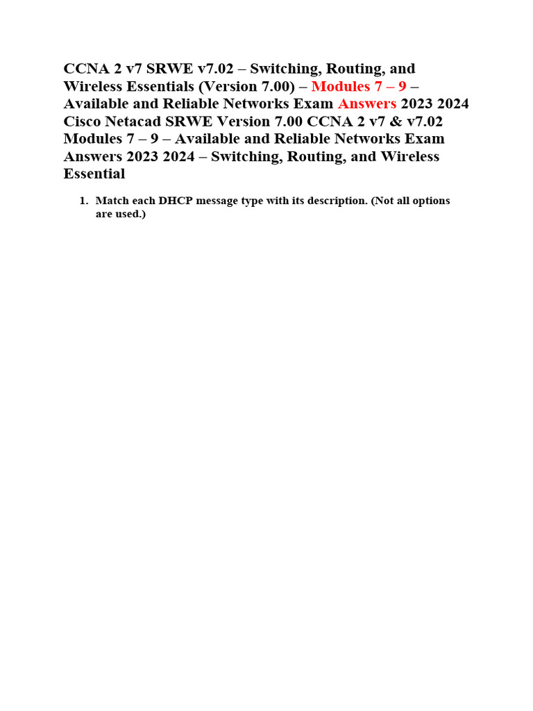 Ccna 2 v7 srwe v7 79 pdf ip address i pv6