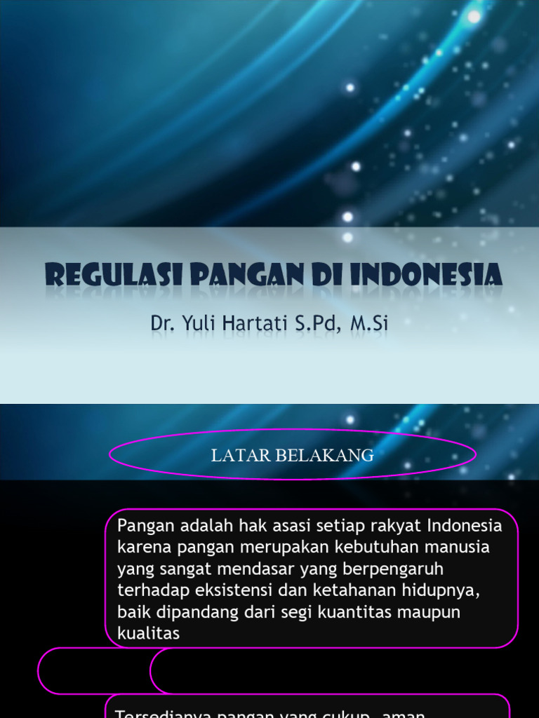 Revisi UU Pangan untuk Jaminan Ketersediaan Pangan