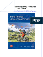 Fundamental Accounting Principles 24th Edition