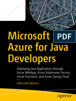 Microsoft Azure For Java Developers D.