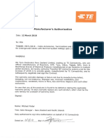 11kV Manufacturers Doc - TE