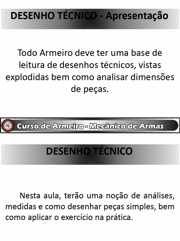 AULA 1 - Desenho Técnico | PDF