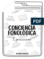 Conciencia Fonologica Ejercicios