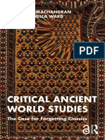 Critical Ancient World Studies The Case For Forgetting Classics (Mathura Umachandran, Marchella Ward) (Z-Library)