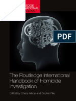 Cheryl Allsop (Editor), Sophie Pike (Editor) - The Routledge International Handbook of Homicide Investigation (Routledge International Handbooks) - Routledge (2024)