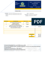 Hydroflu A.M - Cotizaciòn #M-1