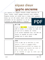 1.quelques Dieux Egyptiens