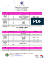 Class Program