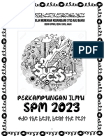 Brosur Perkampungan Ilmu SPM 2023 - Murid