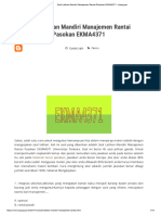 Soal Latihan Mandiri Manajemen Rantai Pasokan EKMA4371 - Azzayyan