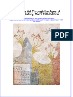 Gardners Art Through The Ages A Global History Vol 1 15th Edition