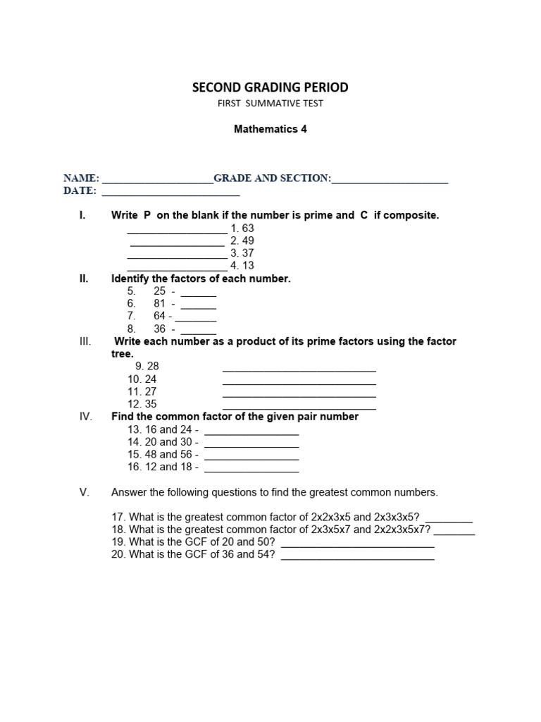 St Mathematics 4 Q2 Pdf Arithmetic Mathematics