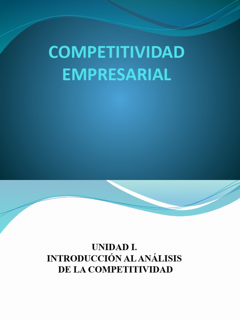 Competitividad Empresarial | PDF | Marketing | Business