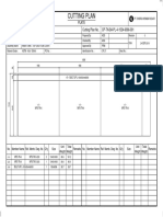 Cutting Plan: PL-4 THK X 1524 WD X 6096 LG CP-TN-B4-PL-4-1524-6096-001 Plate Material Size Cutting Plan No