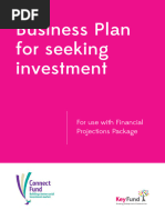 Business Plan Investment Format