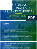 Sistemas Nacionales de Areas Protegidas