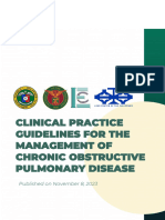 (CPG) Clinical Practice Guidelines For The Management of Chronic Obstructive Pulmonary Disease