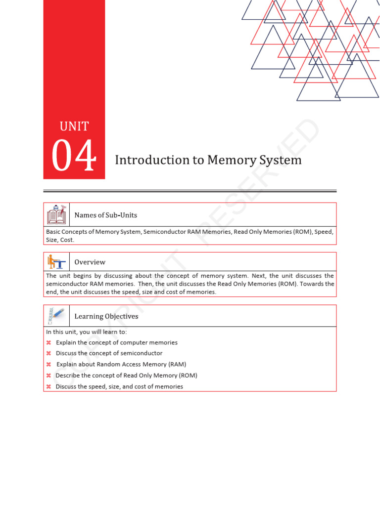 MCA Computer Organisation and Architecture 04 | PDF