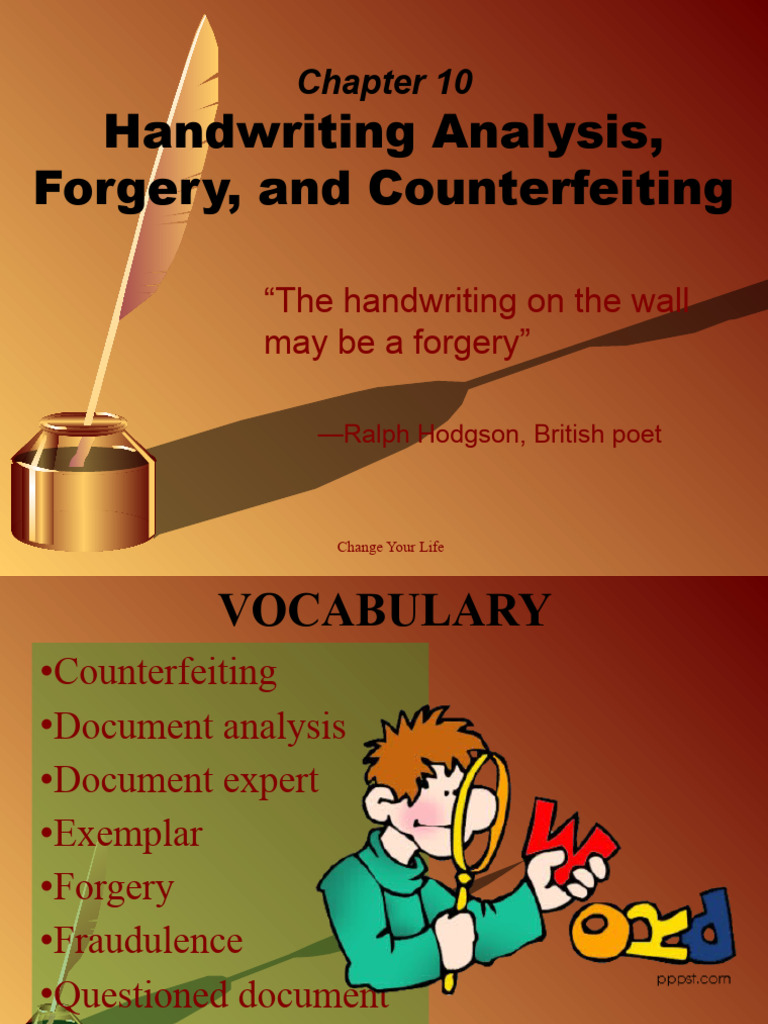 Chapter 10 Handwriting PDF Graphology