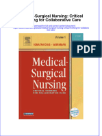 Medical Surgical Nursing Critical Thinking For Collaborative Care
