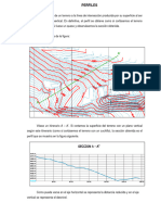 Perfil Longitudinal y Secciones