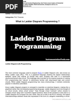 Ladder Diagram Programming