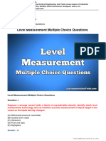 Level Measurement Questions