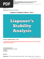 Liapunovs Stability