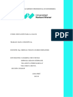 Mapa Conceptual-Educación para La Salud Trabajo N2