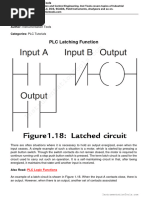 PLC Latching Function