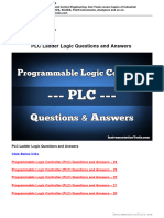 PLC Logic Questions and Answers