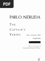 Pablo Neruda - The Captain's Verses