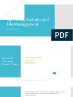 Topic 4 Operating Systems and File Management