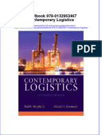 Etextbook 978 0132953467 Contemporary Logistics