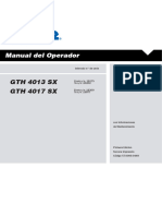 Manual Del Operador: GTH 4013 SX GTH 4017 SX