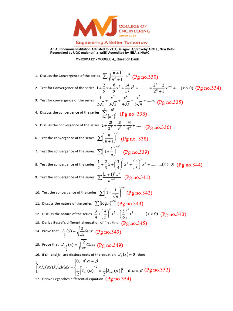 Convergence Tests in Mathematics Assignments | PDF | Algorithms ...