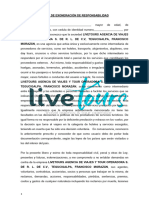 Documento de Exoneracion de Responsabilidad LIVETOURS 2021