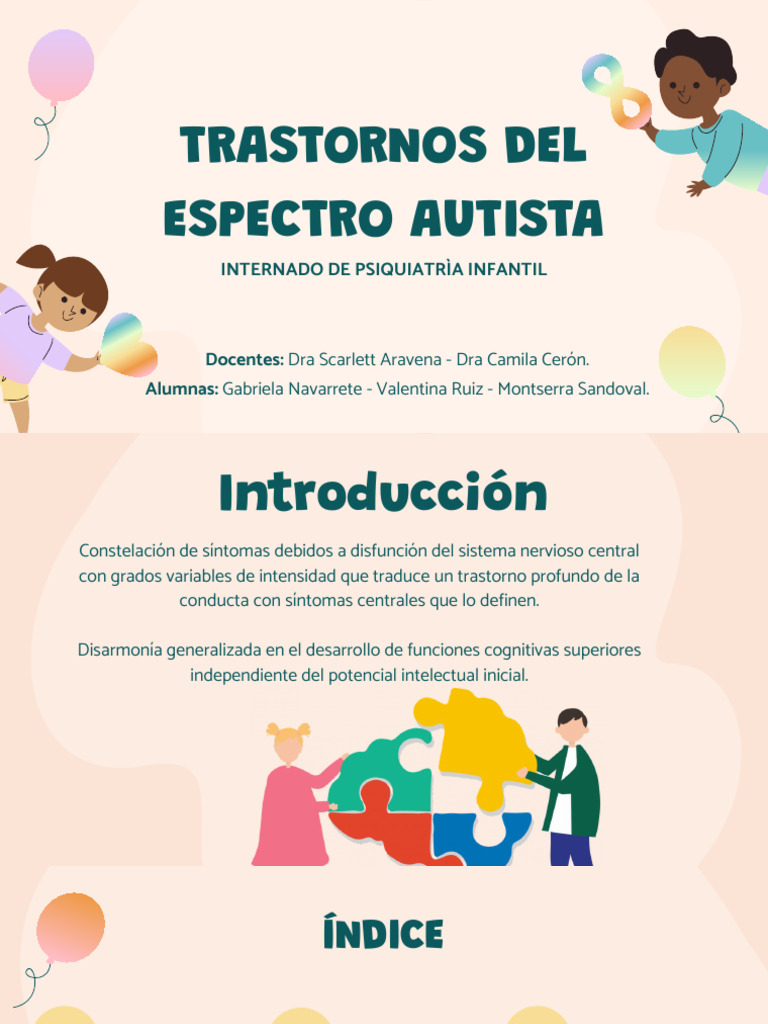 Sintomatología De Los Trastornos Del Espectro Autista – JZCBX