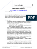 Informativo 28 Informacoes Gerais e Organizacao