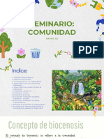 Seminario Sobre Comunidad - Ecología