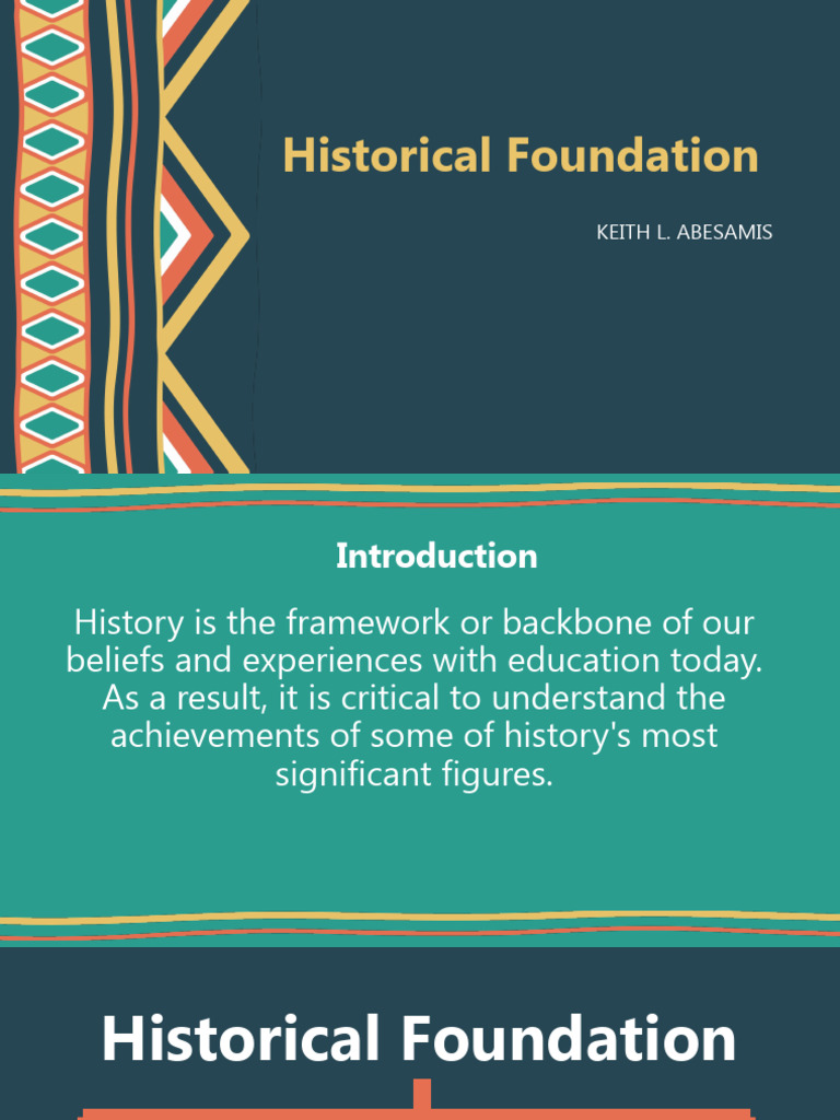 Historical Foundation The Ancient Era, PreSocratic and The Medieval