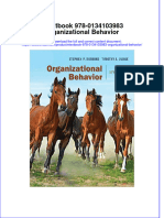 Etextbook 978 0134103983 Organizational Behavior