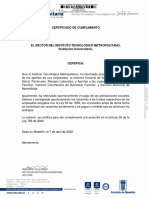 Certificado Parafiscales Abril