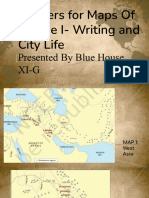 History Maps of Writing and City Life